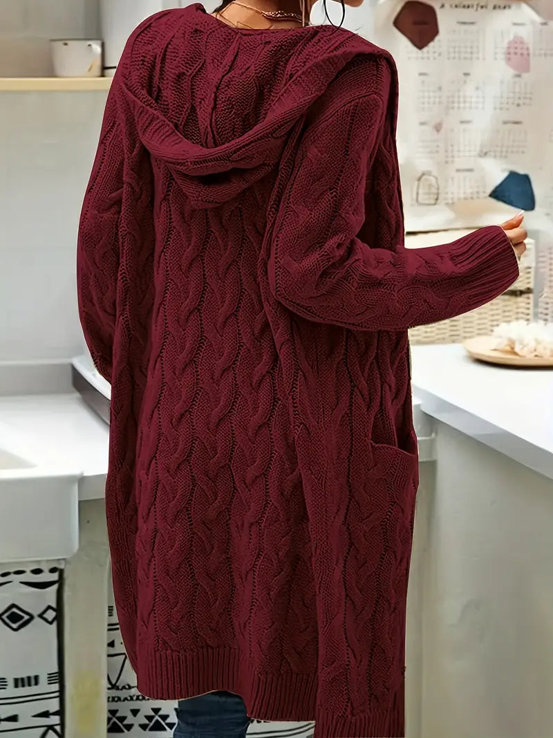 Isa | Lightweight cardigan with patch pockets