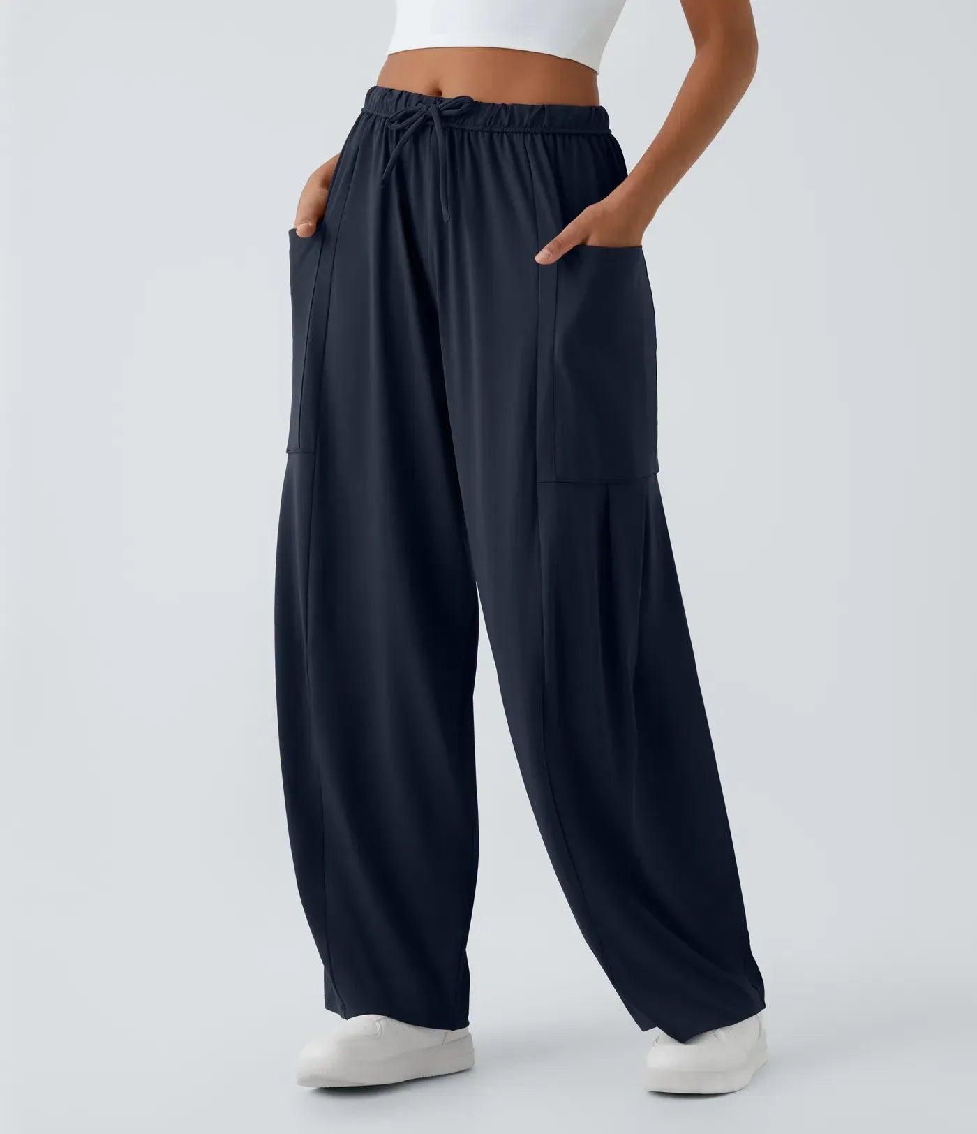 Johanna | Wide-leg trousers for women, stretchy and modern
