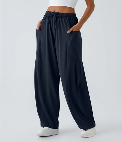Johanna | Wide-leg trousers for women, stretchy and modern