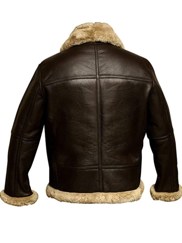 David | Warm vegan leather jacket in a modern design