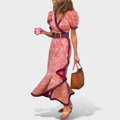 Anna | Elegant floral dress