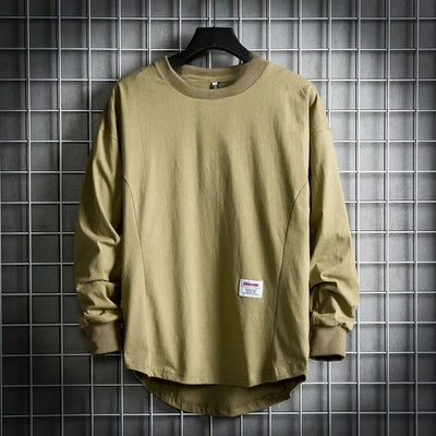 Jakob jumper with dropped hem