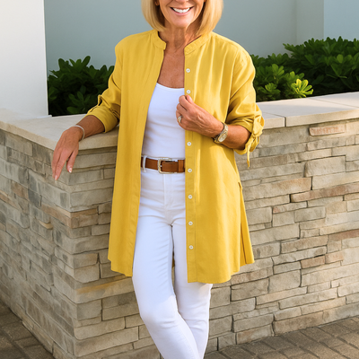 Margaret | Elegant blouse with bow sleeves