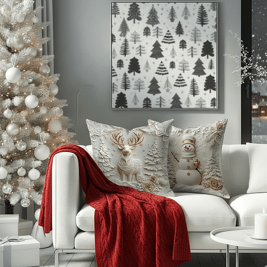 Anna | Christmas cushion cover for festive decorations