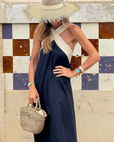 SIENNA | ELEGANT DRESS WITH OPEN BACK
