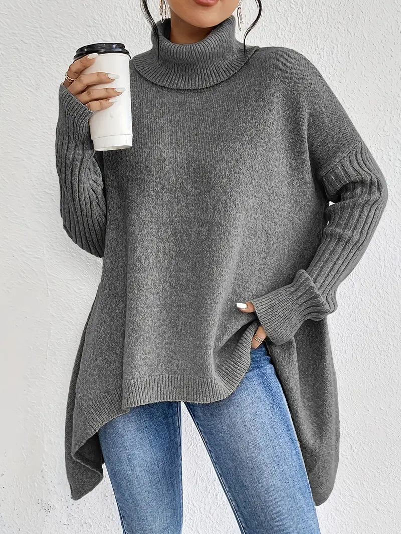 Clara | Warm women's turtleneck jumper with a comfortable fit