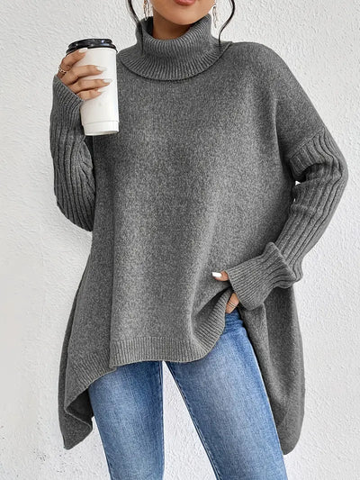 Clara | Warm women's turtleneck jumper with a comfortable fit