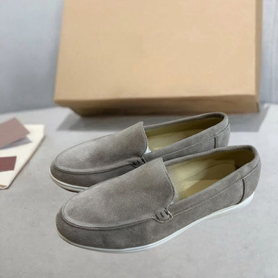 Tobias | Comfortable men's loafers made from suede leather