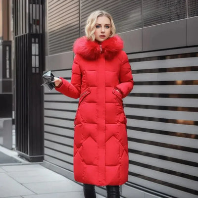 Lorenzo | Italian coat with faux fur collar