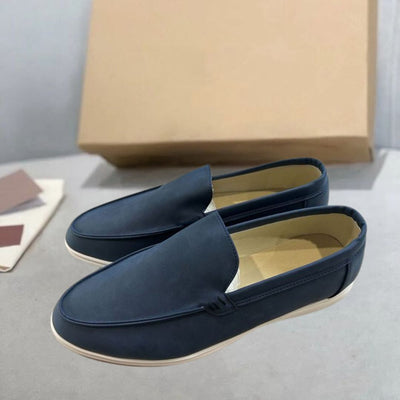 Tobias | Comfortable men's loafers made from suede leather