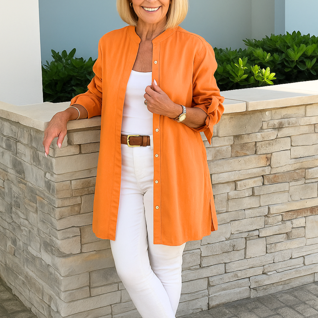 Margaret | Elegant blouse with bow sleeves
