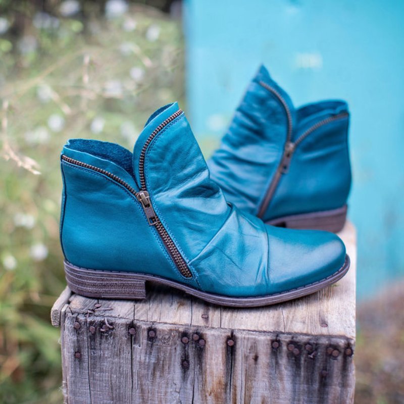 Anton | High-quality leather boots with zip fastening
