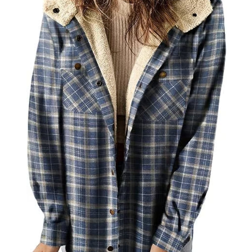 Sofia | Casual women's jacket with trendy checked design