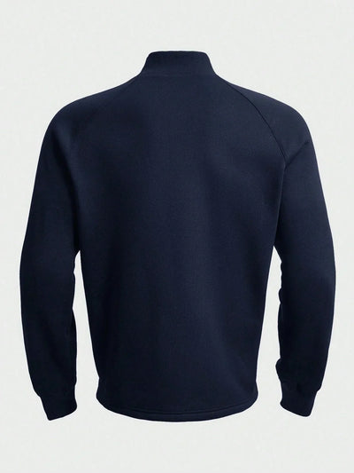 Tobias | Casual knitted jumper with half zip