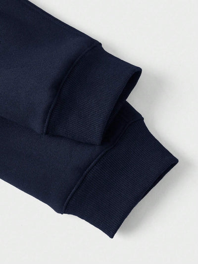 Tobias | Casual knitted jumper with half zip