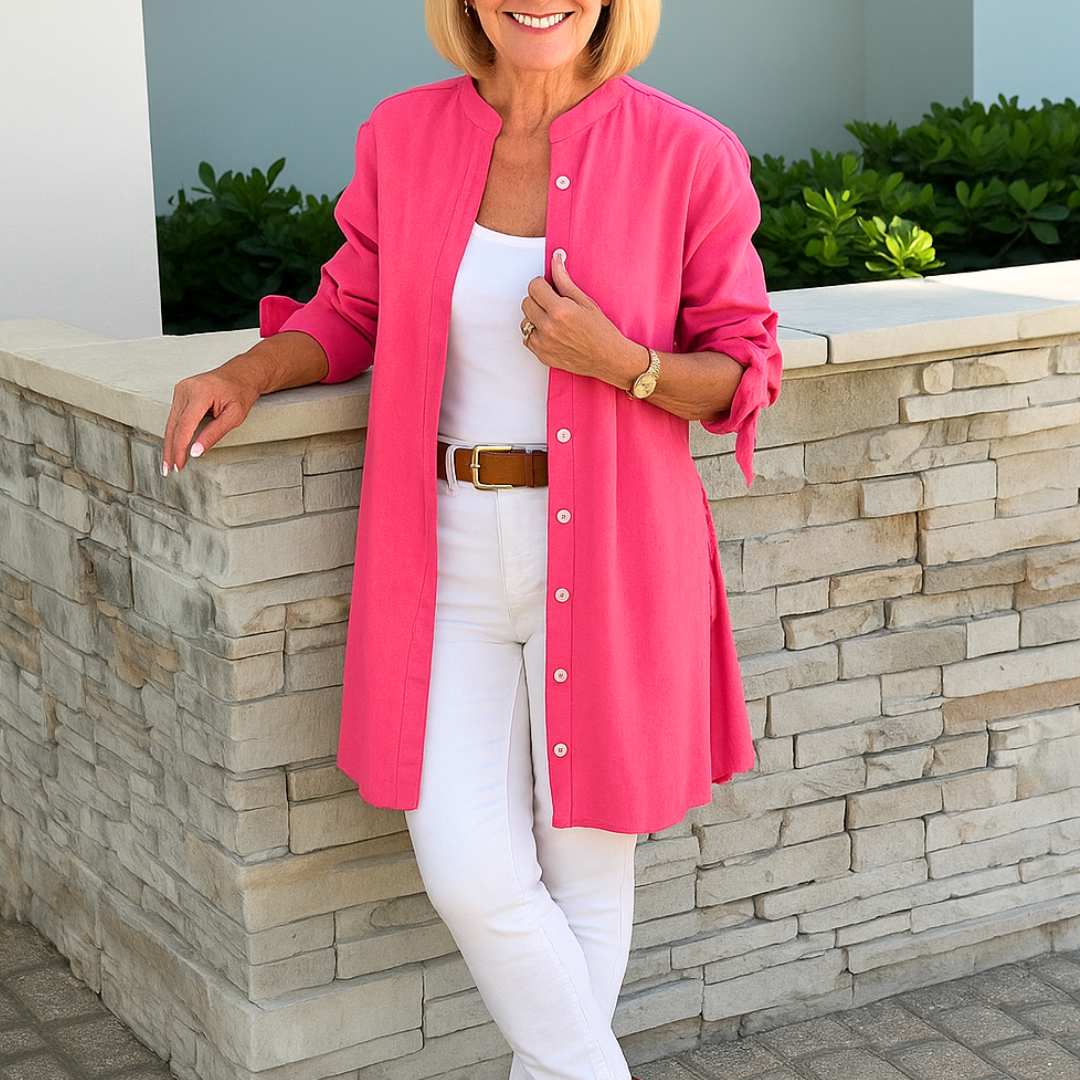 Margaret | Elegant blouse with bow sleeves