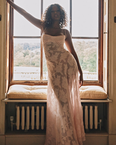 MAURICE | Romantic and elegant maxi dress