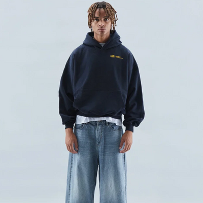 Sara | Cosy hoodie with heart motif – statement wear