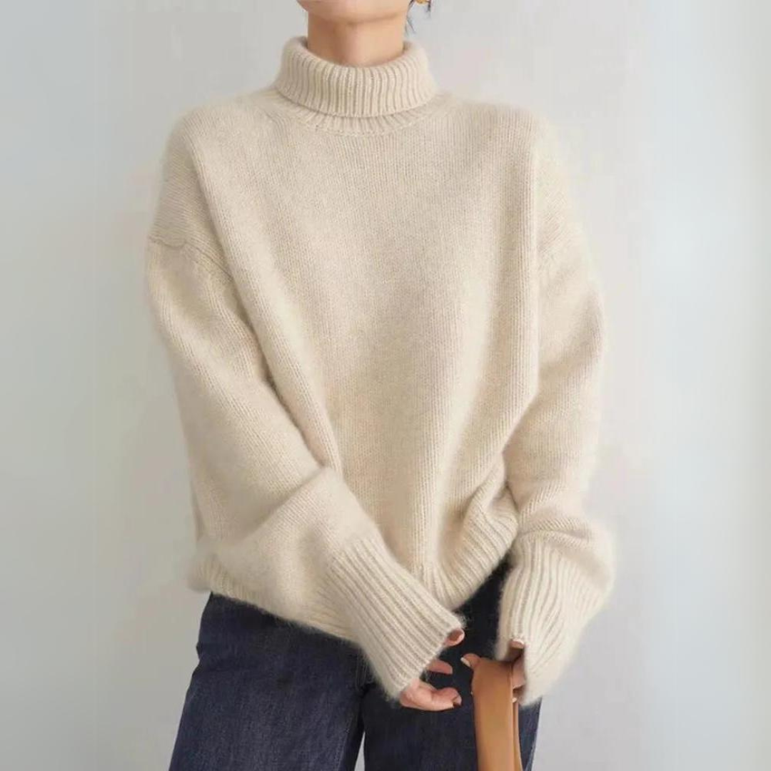 Karley | Comfortable, knitted, soft turtleneck jumper