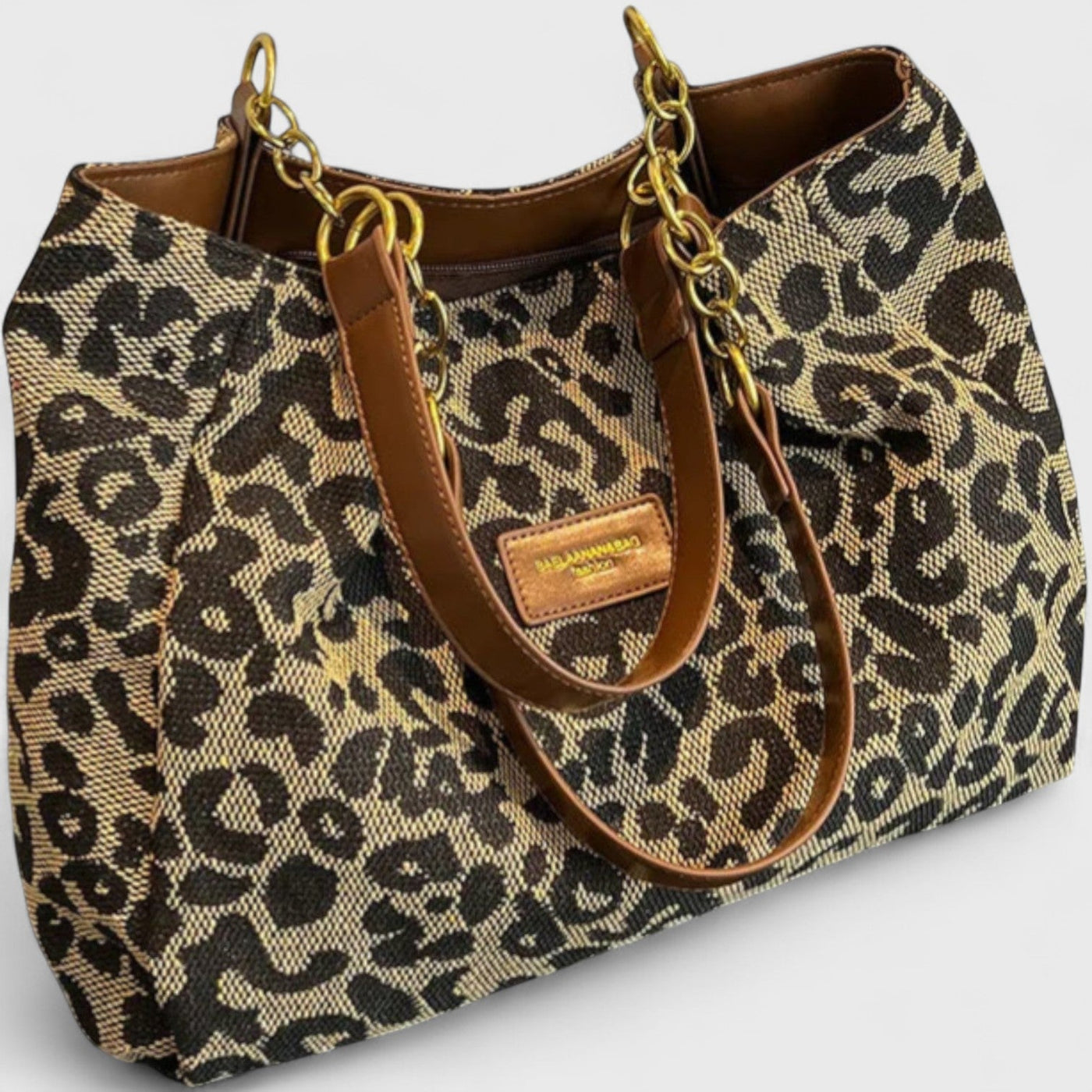 Isabelle | Large bag with elegant leopard print