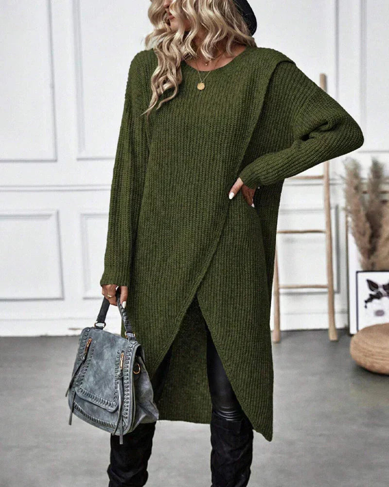 Agnes | Long women's jumper in a modern oversized style