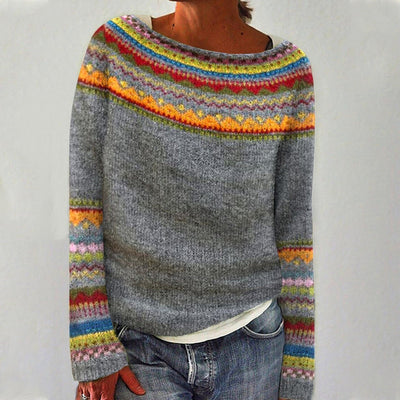 Viktoria | Retro knitted jumper for modern looks