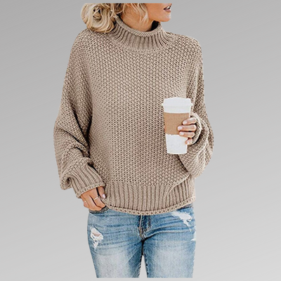 Isabella | Modern-style jumper with a high collar