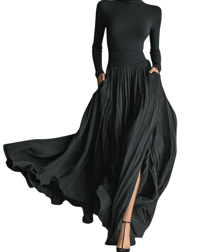 Isabell | Timeless maxi dress with a figure-hugging fit