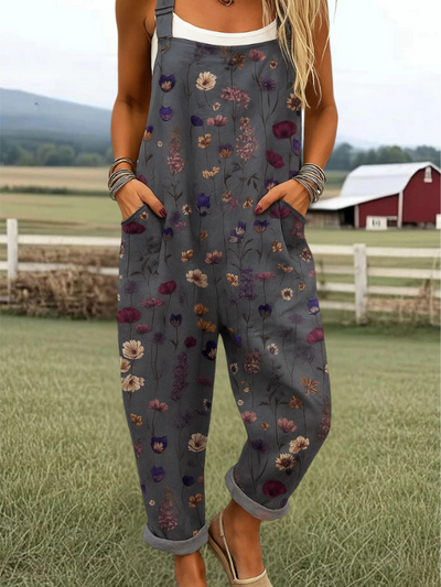 Heidi | Stylish jumpsuit with vintage print