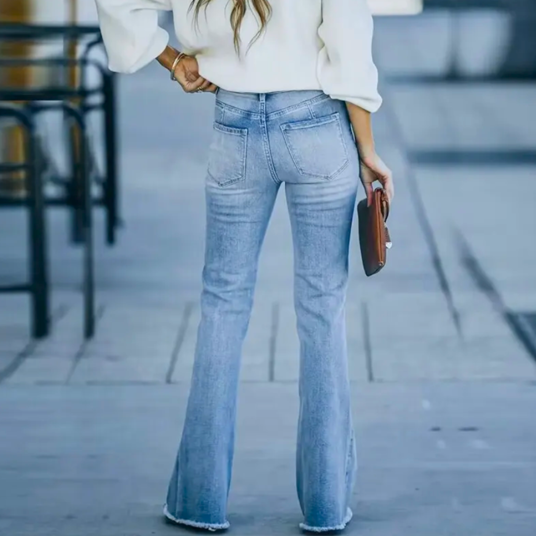 Romy | Comfortable wide trousers
