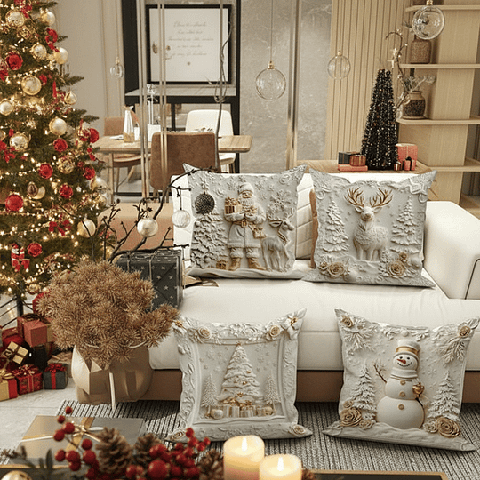 Anna | Christmas cushion cover for festive decorations