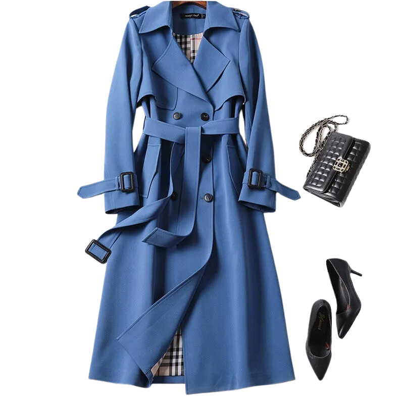 Grace | Classic Belted Trench Coat for Women