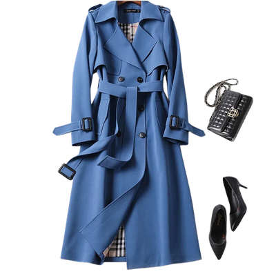Grace | Classic Belted Trench Coat for Women