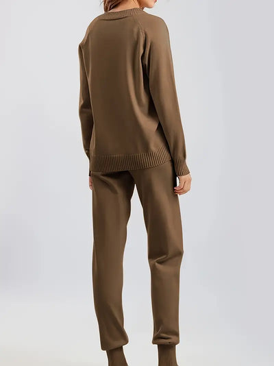 Isabell | Stylish two-piece set for women with sleeves