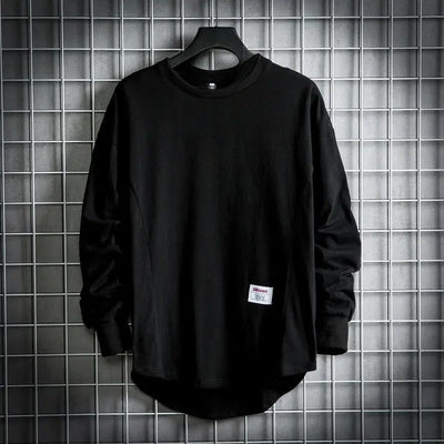 Jakob jumper with dropped hem