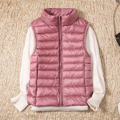 Nina | Fashionable women's body warmer with pleated detail