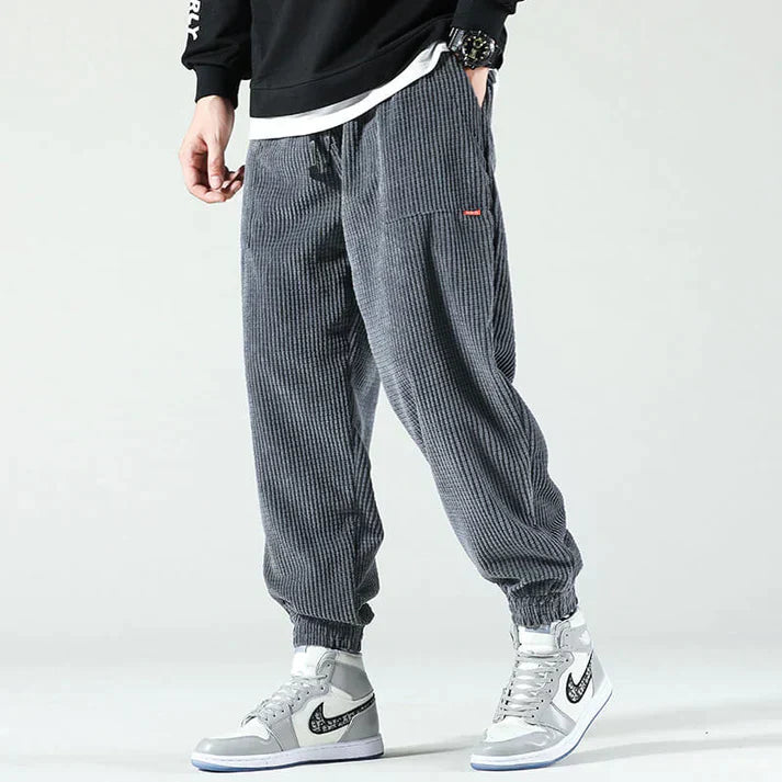 Kenji | Oversized cord trousers for relaxed fit