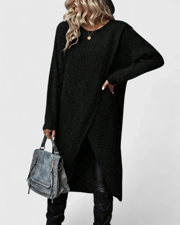 Marlene | Stylish knitted tunic with an elegant silhouette