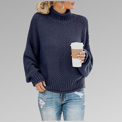 Isabella | Modern-style jumper with a high collar