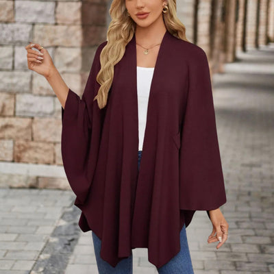Nina | Timeless women's poncho for everyday wear and leisure
