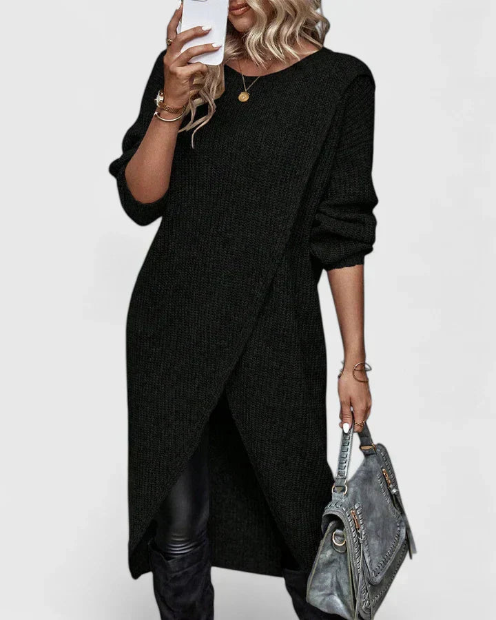 Marlene | Stylish knitted tunic with an elegant silhouette