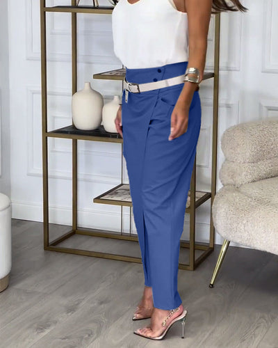 Mila | Stylish trousers with belt