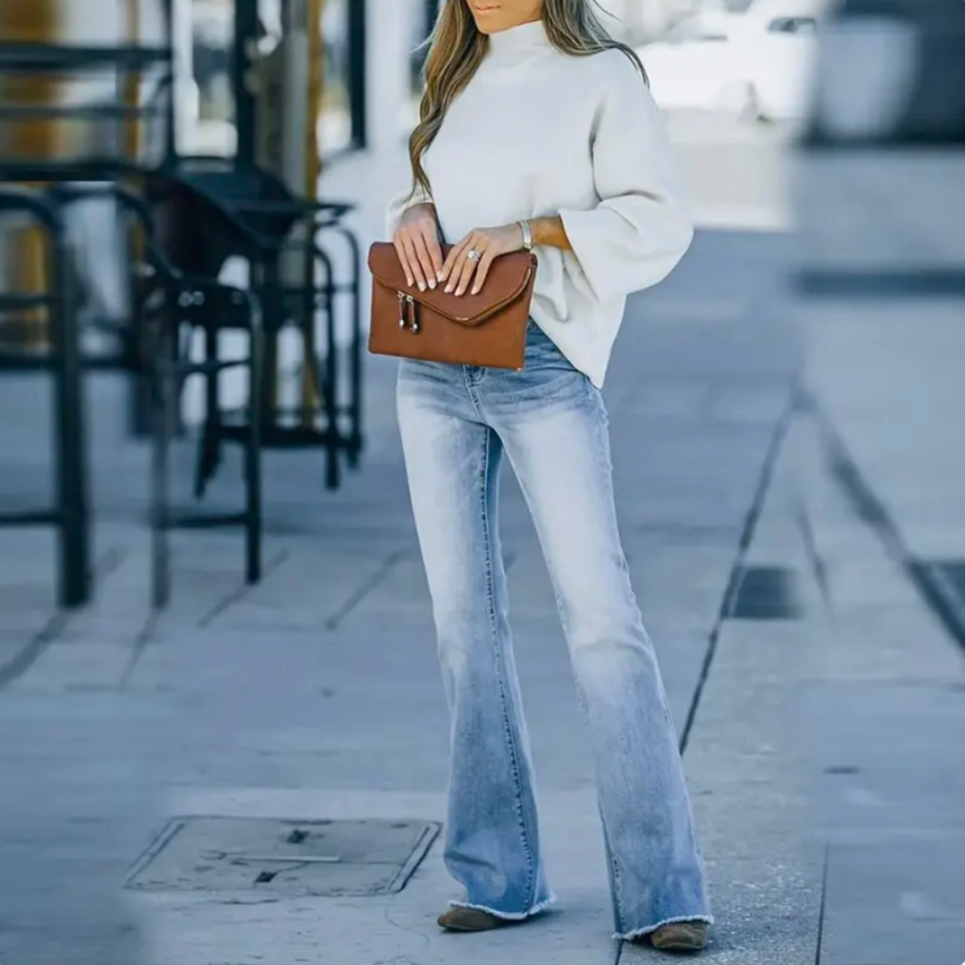 Romy | Comfortable wide trousers