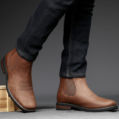 Fabian | Timeless leather boots for style-conscious men