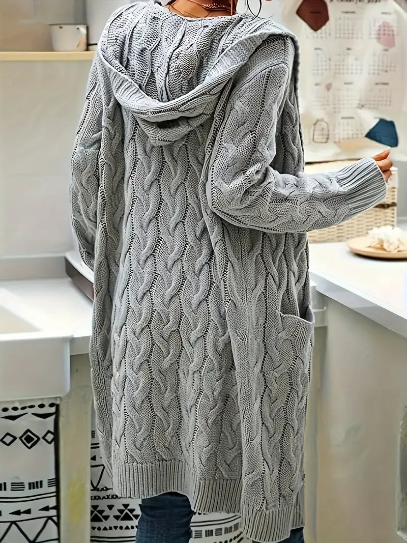Isa | Lightweight cardigan with patch pockets