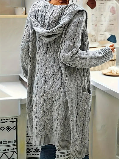 Isa | Lightweight cardigan with patch pockets