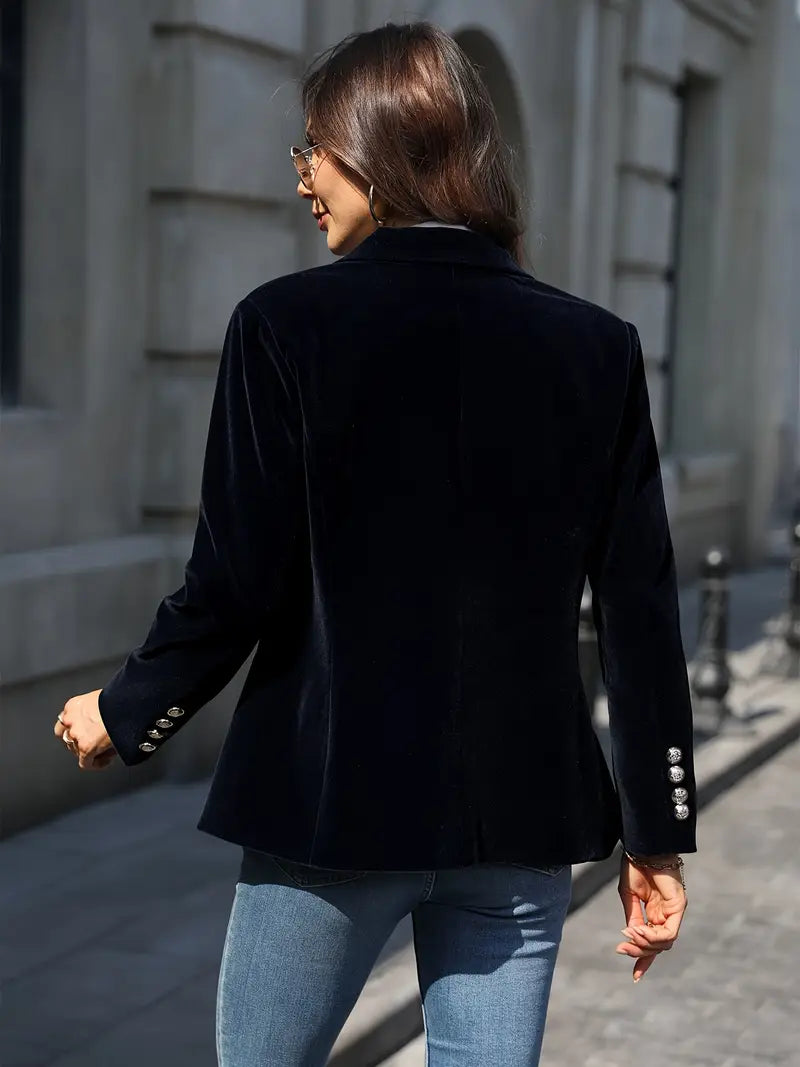 Bella | Elegant velvet blazer