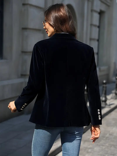 Bella | Elegant velvet blazer