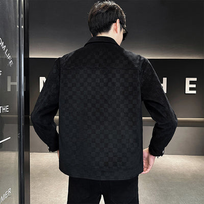 Felix | Stylish jacket made from rolled suede