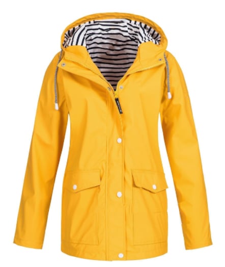 Ilektra | Elegant Long-Sleeved Waterproof Hooded Sweatshirt